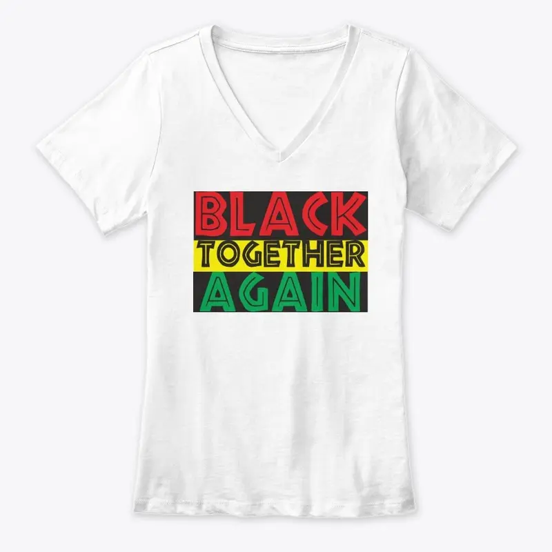 Black Together Again White Shirt